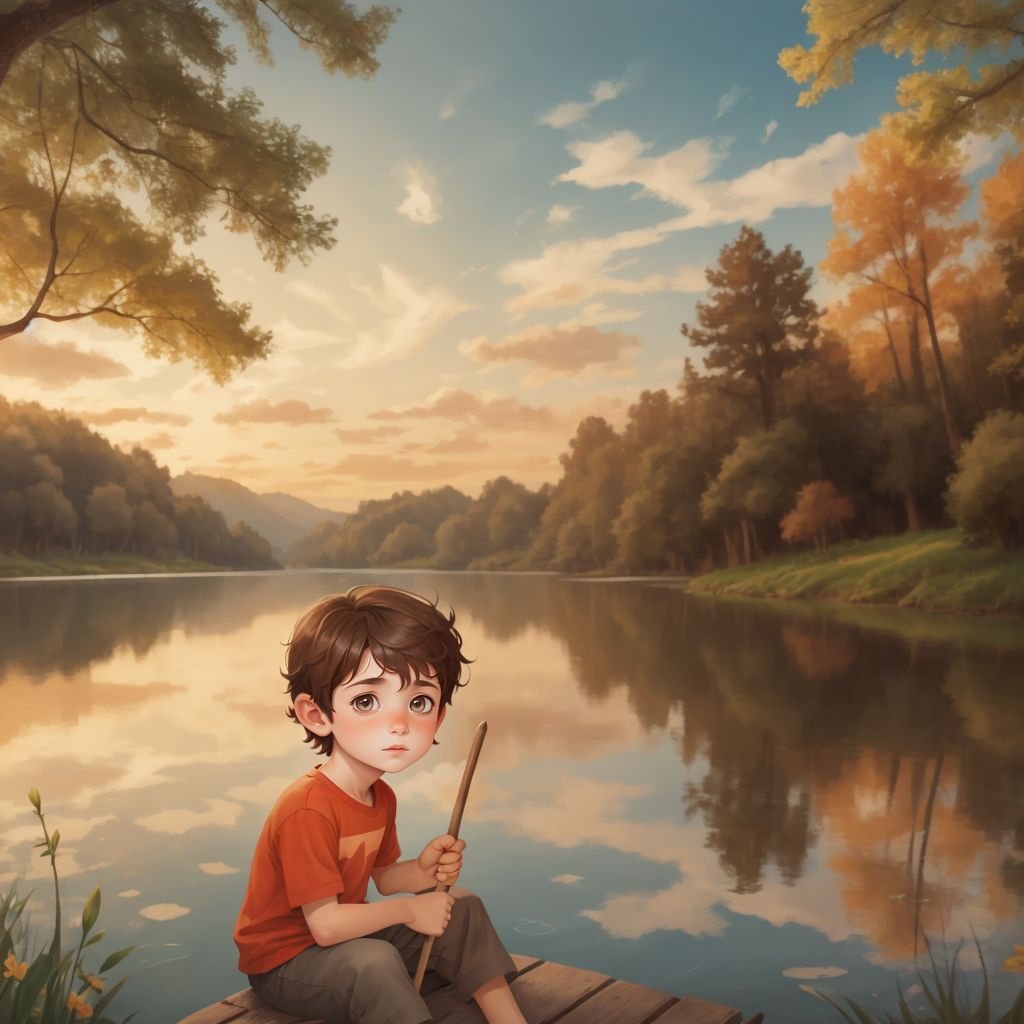 Adrian goes fishing