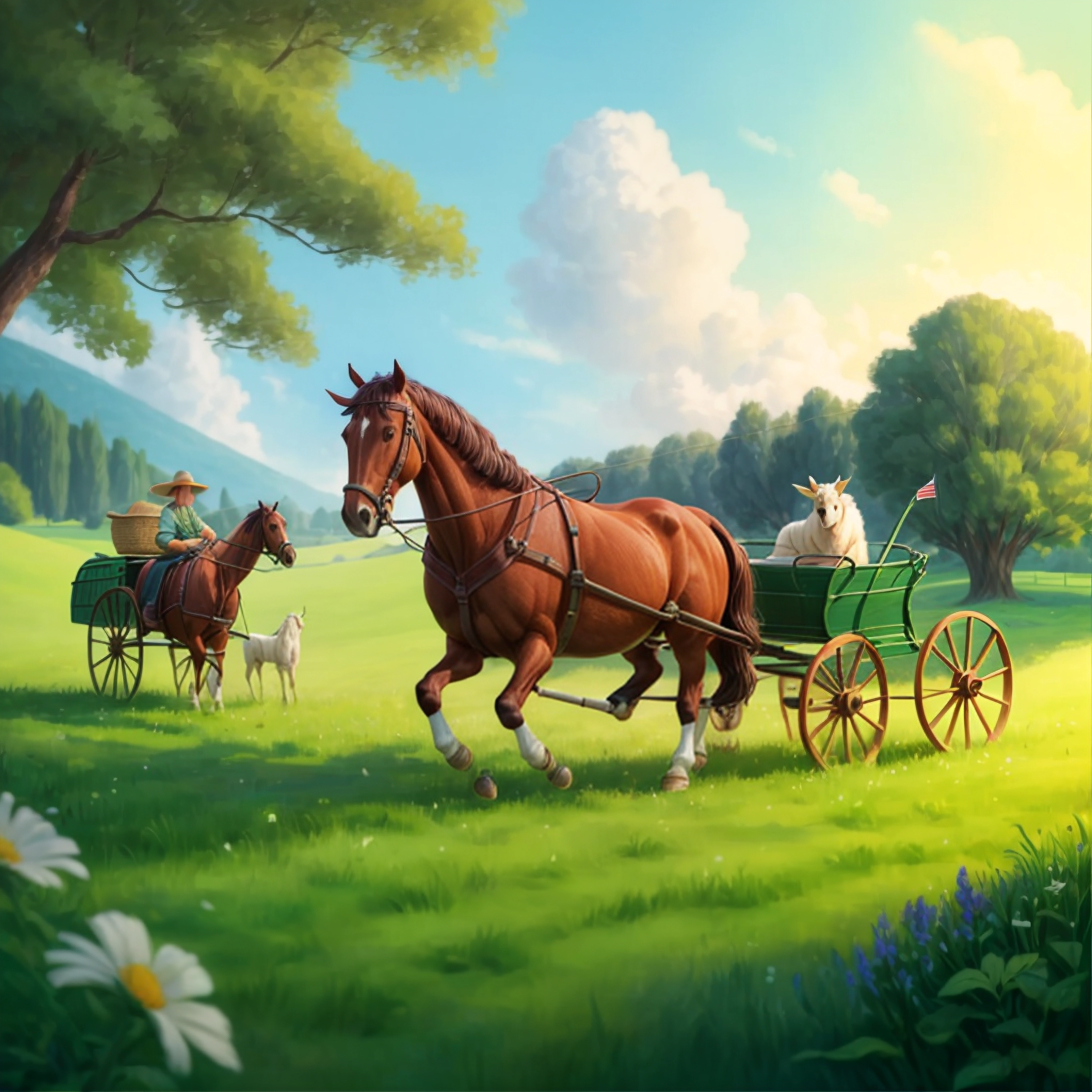 Cloppy the horsey