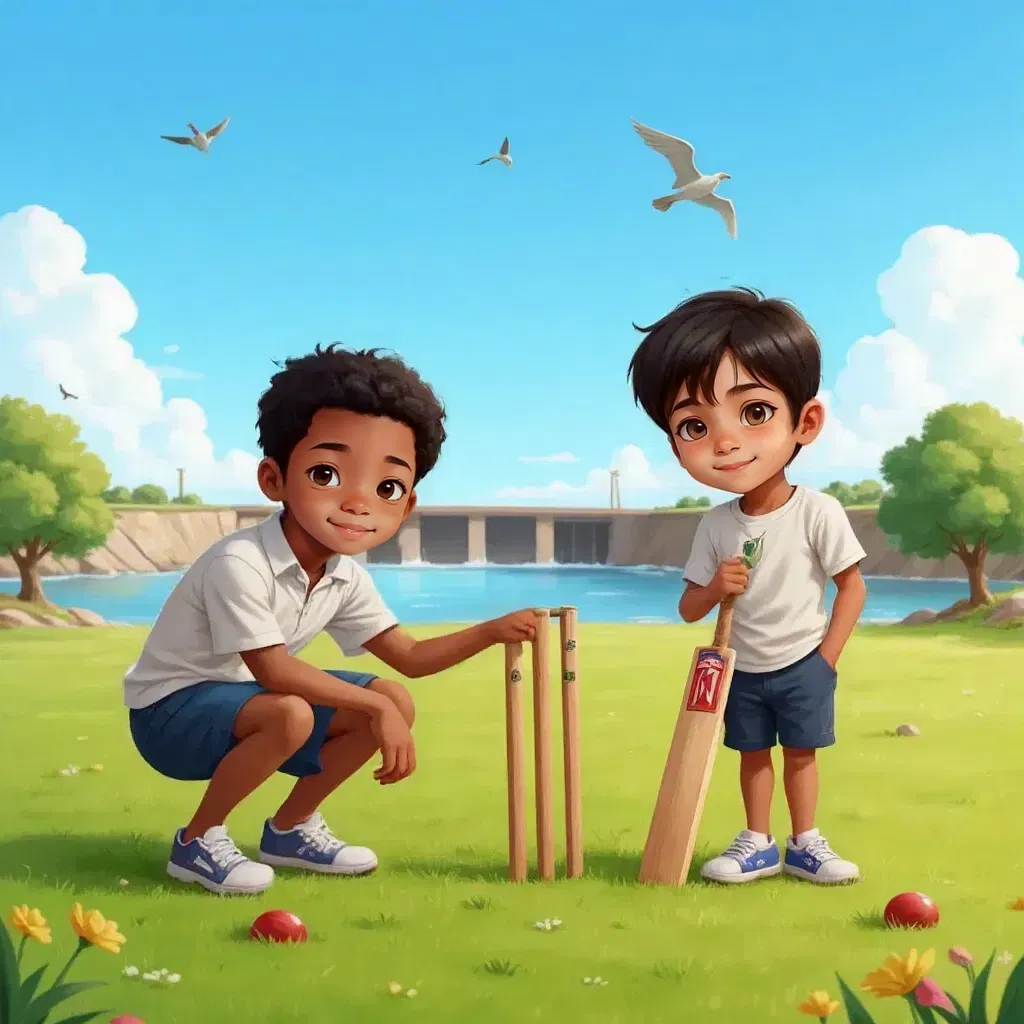 cricket on the dam