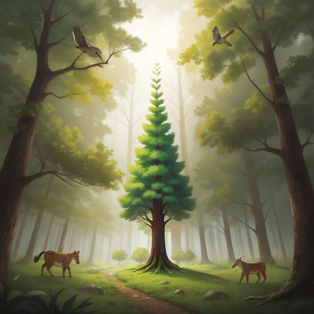 I am a tree