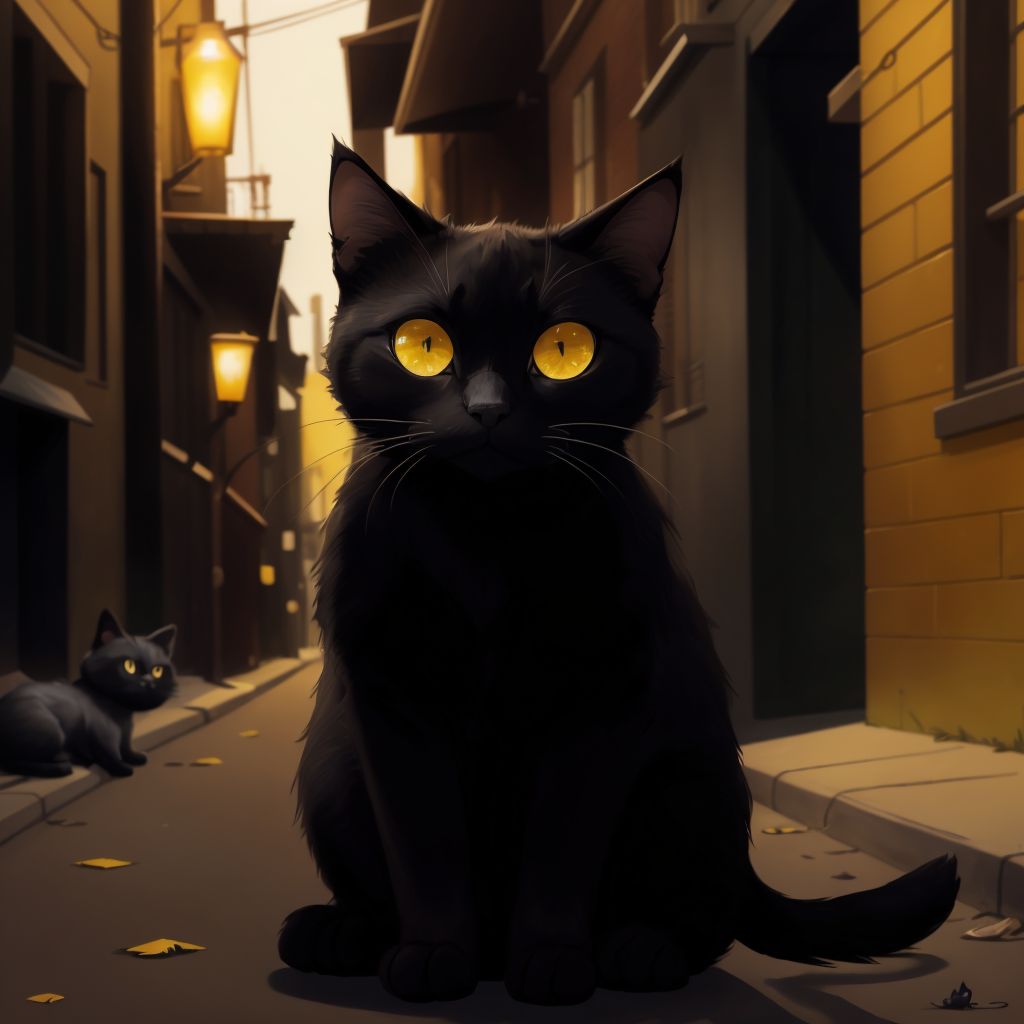 Leila the stray cat