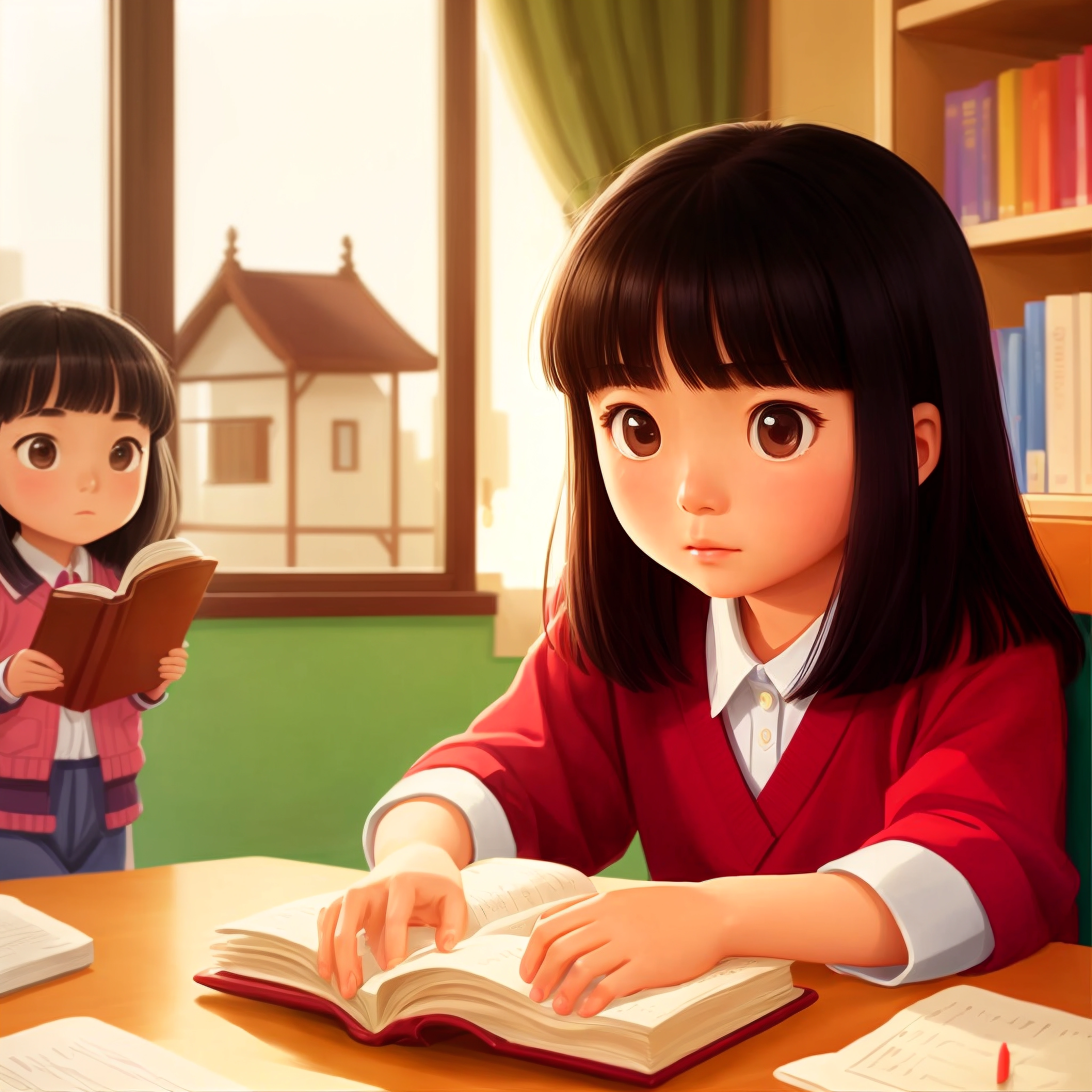 Library love tale