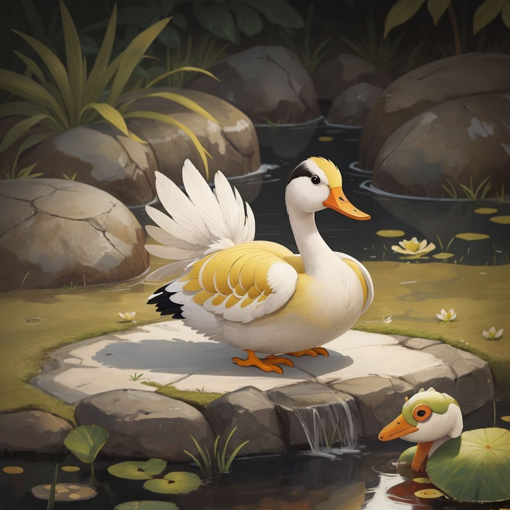 Oliver and the Bully Geese