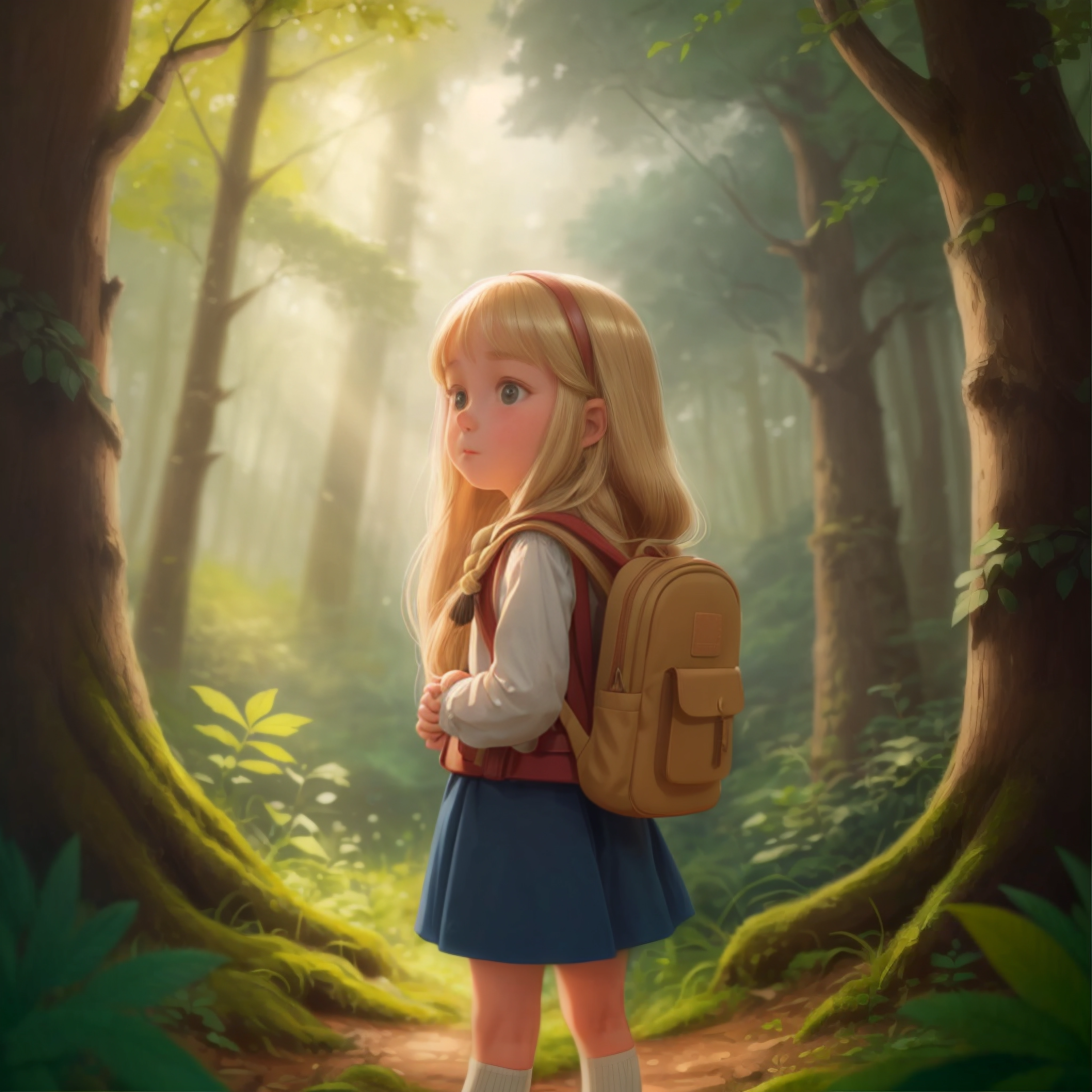 Story About Two friends Lost in The Magic Forest